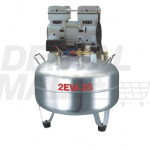 Dentistry Oil-free Air Compressor One for Two Stainless Steel Gasstorage Holder SK-2EW-35A