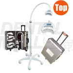Portable Dental Teeth Bleaching Machine High intensity LED White Light with Aluminium Case CE Approved